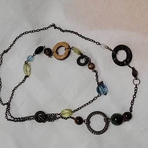 Long beaded necklace